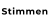 Stimmen